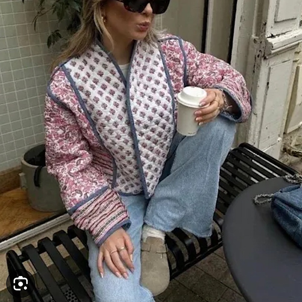 Mango Reversible Quilted Jacket